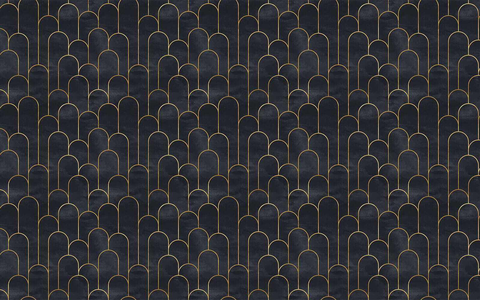 Elegant Arches in Midnight Hue