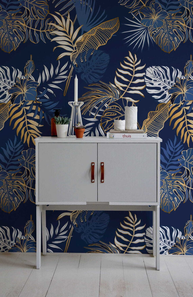 u53271pih1 666x1024 - Pattern of leaves on a blue background - tegory