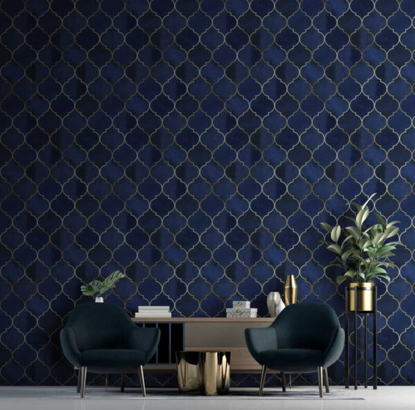 Blue and white lattice pattern u53257pig2 600x593 - Blue and white lattice pattern - tegory