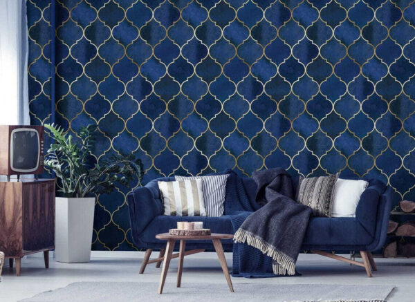 Blue and white lattice pattern u53257pig1m 600x437 - Blue and white lattice pattern - tegory