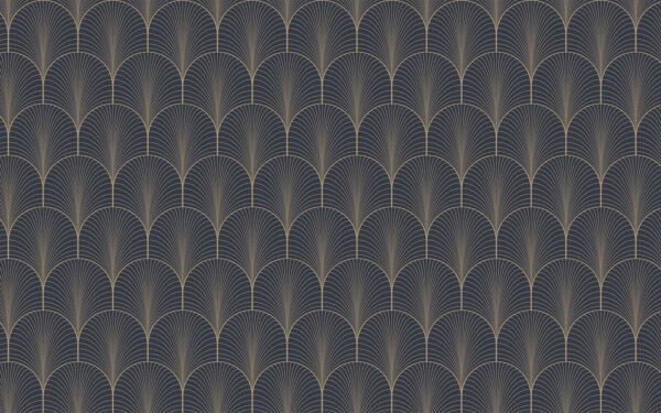Elegant seamless midnight scallop pattern Elegant seamless midnight scallop pattern