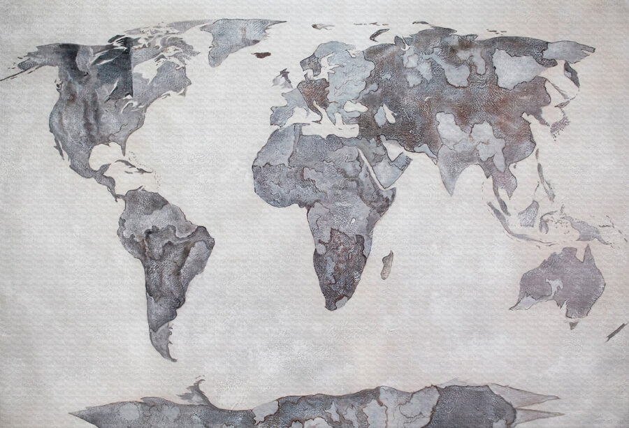 Map of the world Map of the world