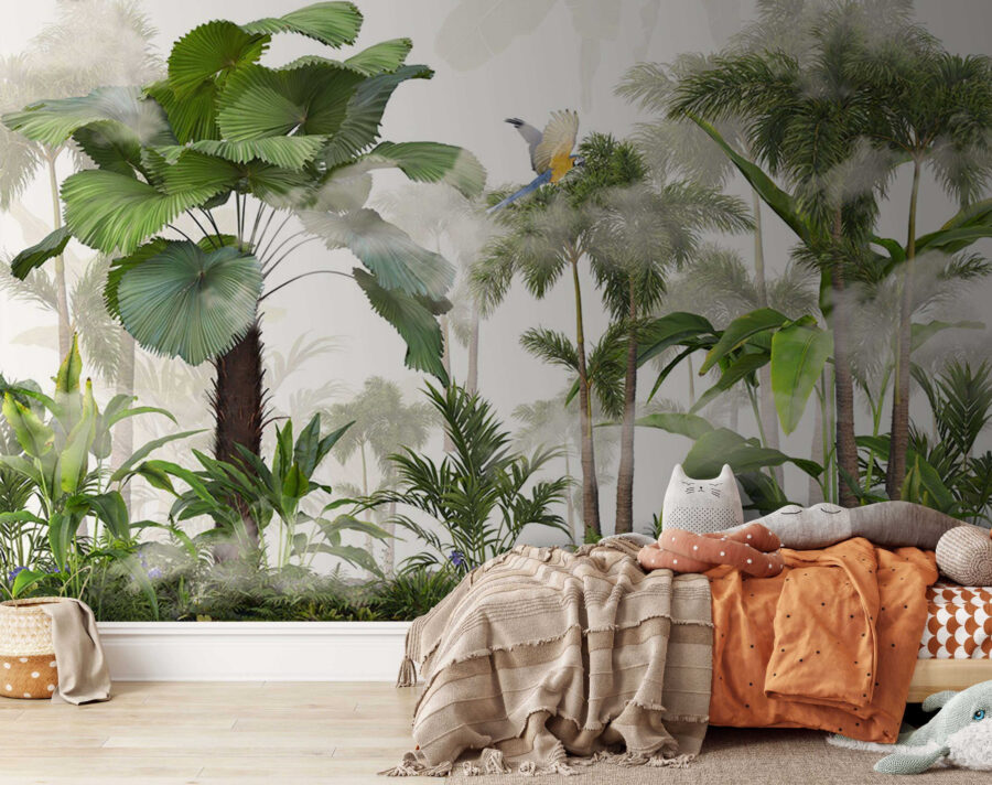 Wall murals Group of trees and plants - Image 3
