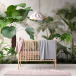 Wall murals Group of trees and plants