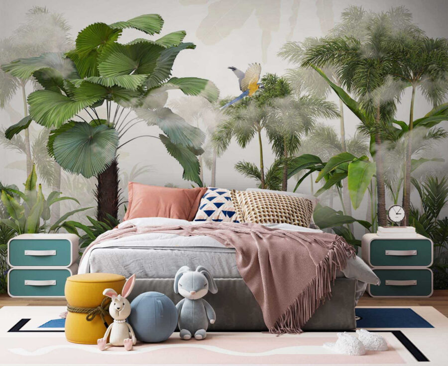 Wall murals Group of trees and plants - Image 2
