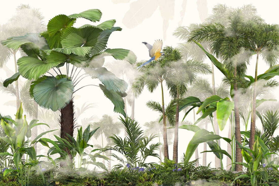 Wall murals Group of trees and plants - Image 6