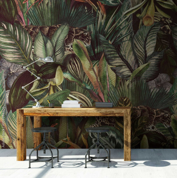 Pattern of tropical plants