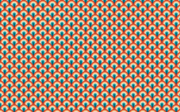 Pattern of red and blue circles Pattern of red and blue circles
