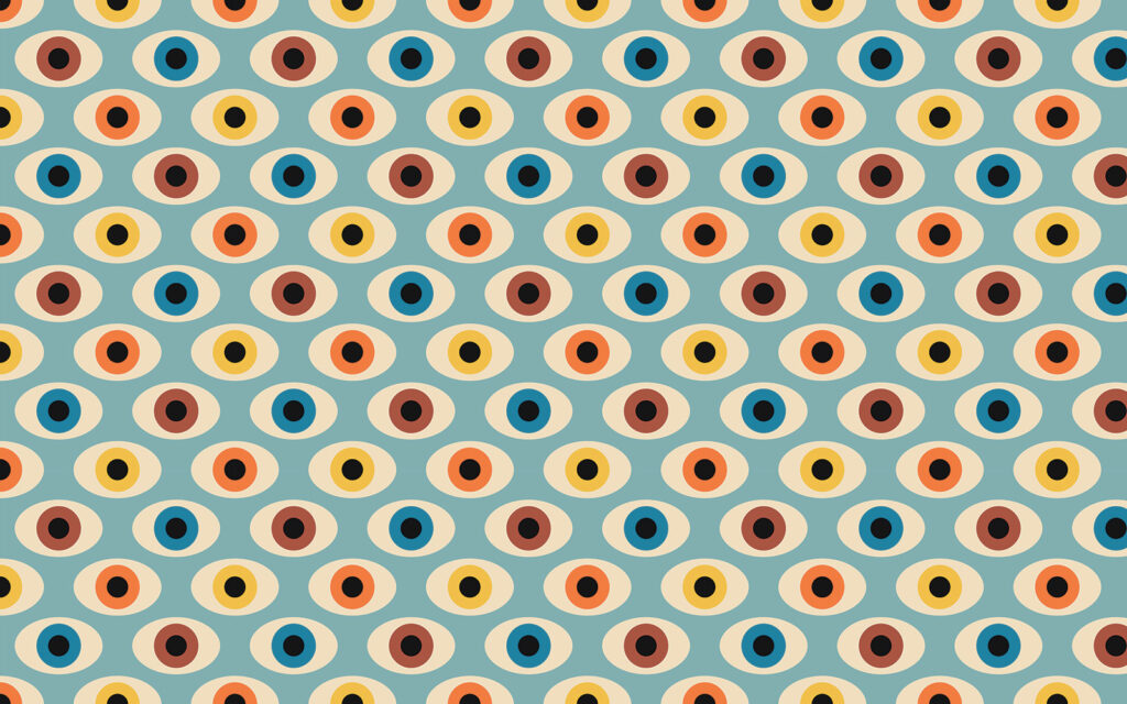 Pattern of colorful circles Pattern of colorful circles