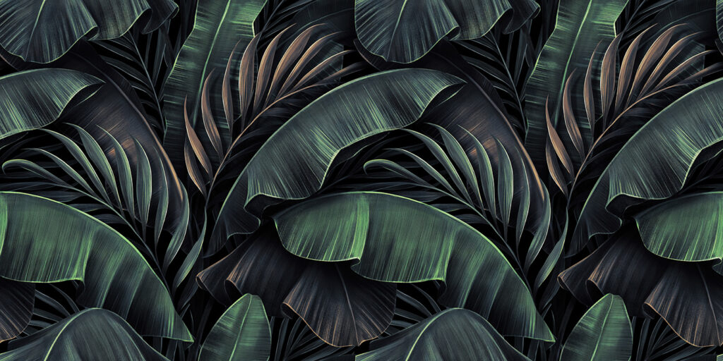 Group of green leaves Group of green leaves