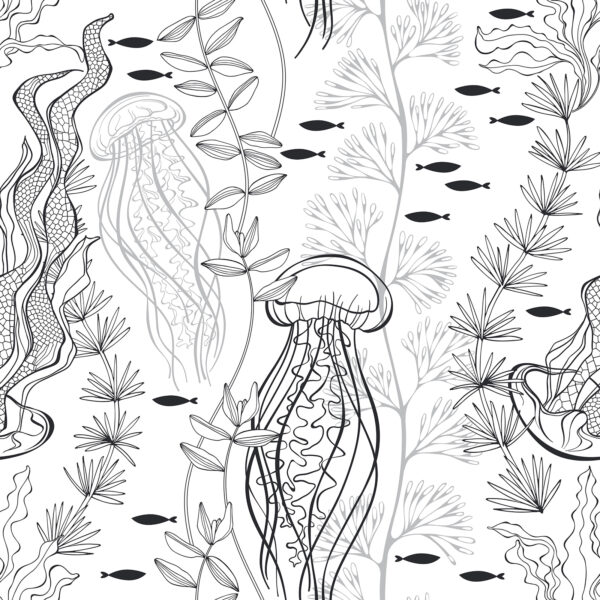Pattern of sea creatures Pattern of sea creatures