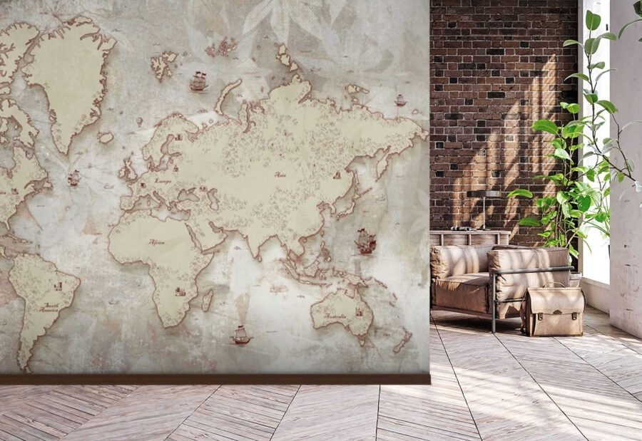 Wall murals Map of the world - Image 2
