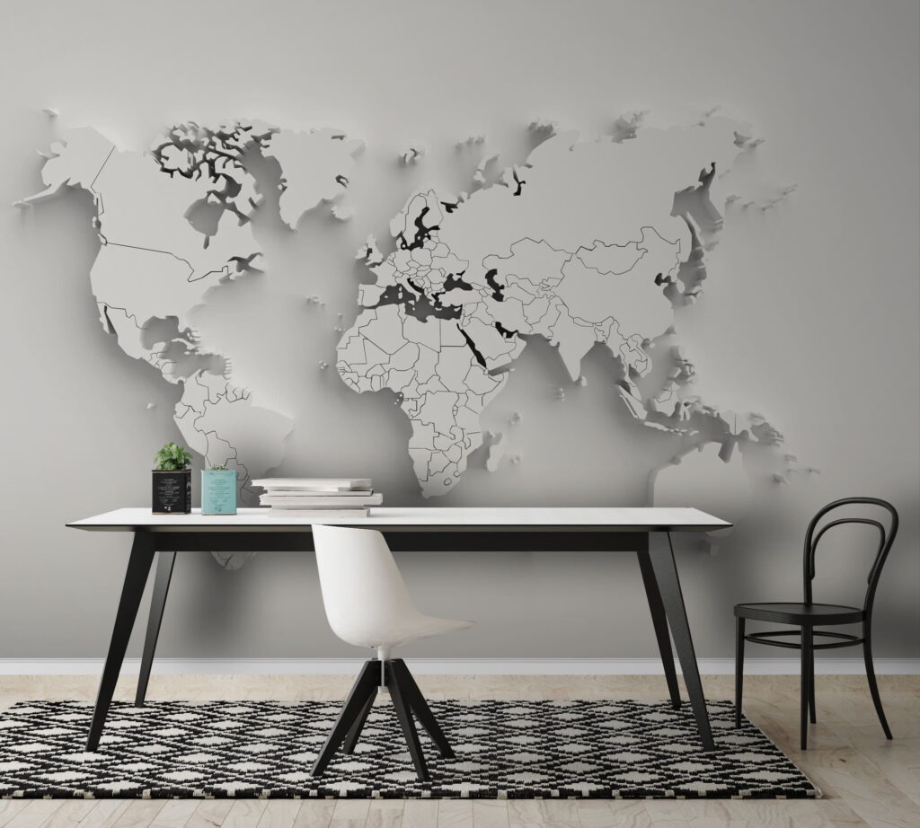 Map of the world u50398piw2 1024x922 - Map of the world - tegory