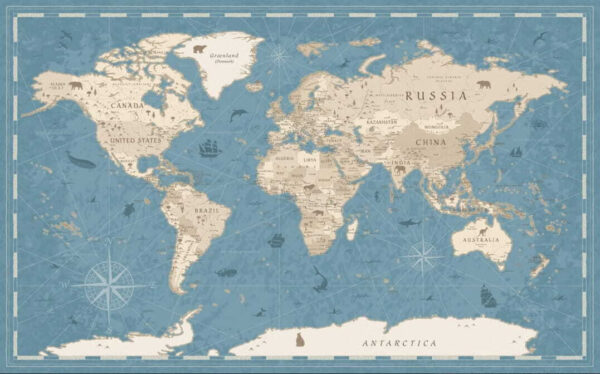 Map of the world