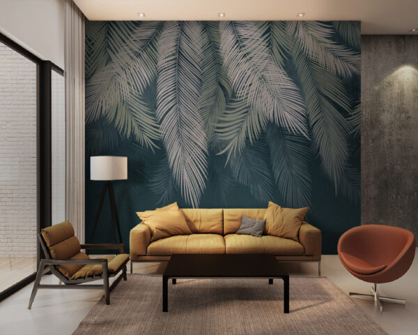 Group of palm leaves Group of palm leaves