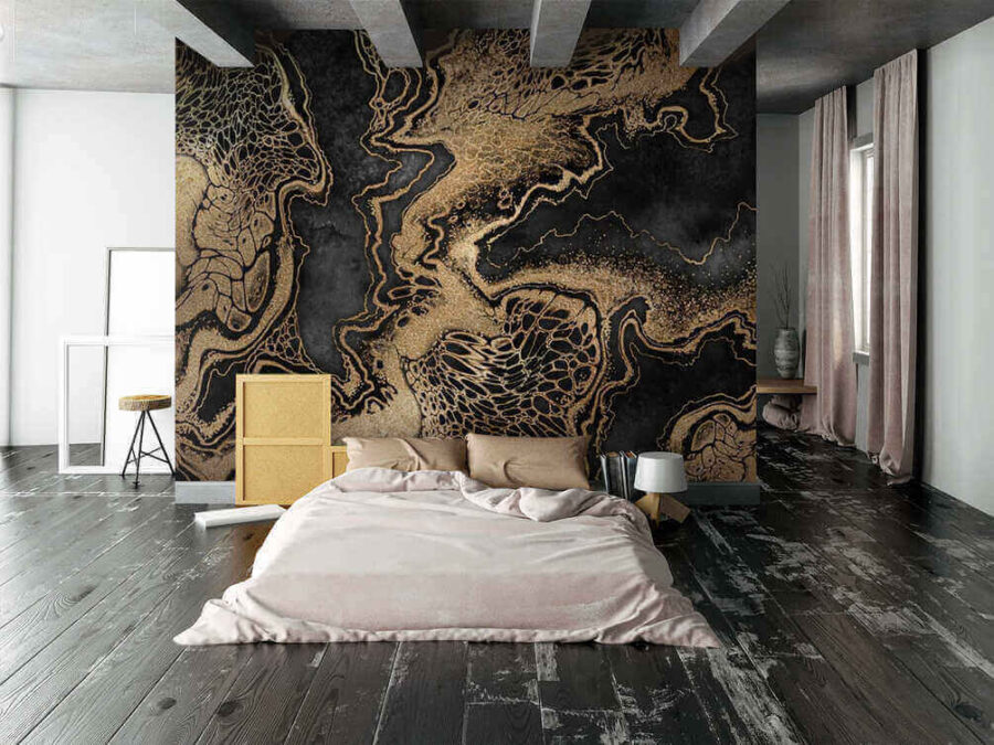 Abstract design with rich textures