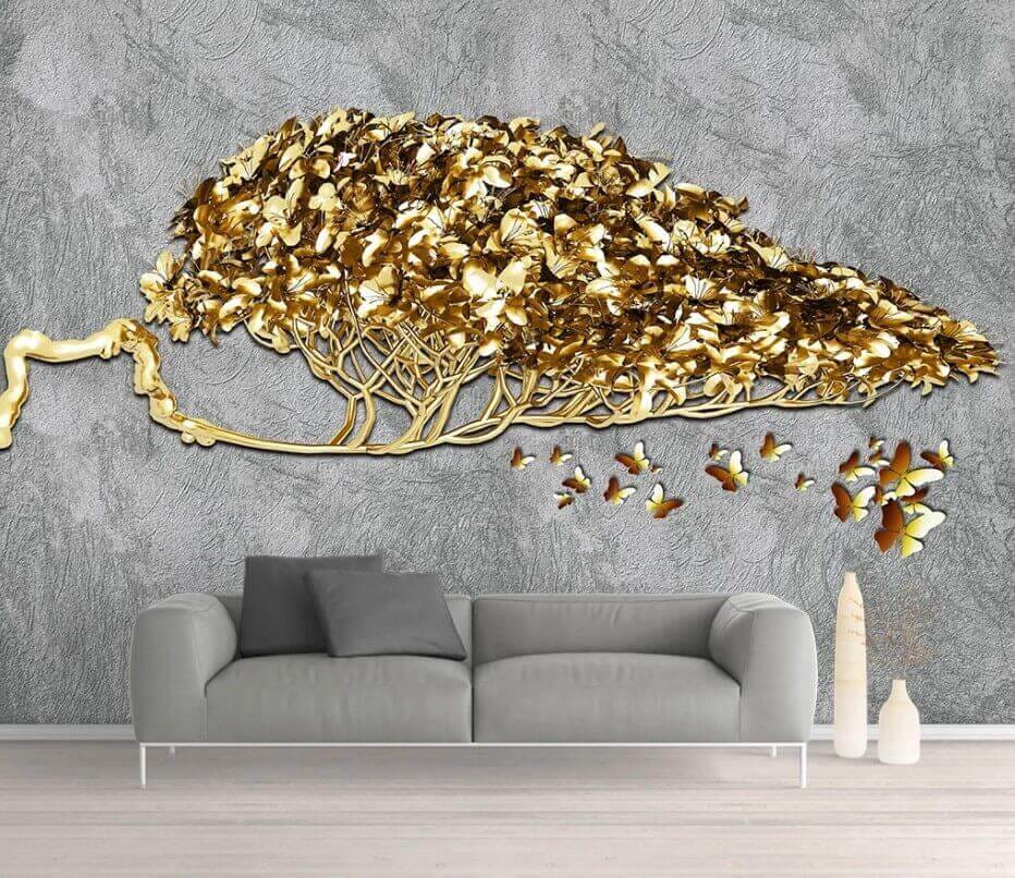 Tree with butterflies flying out of it u47578pig1m - Tree with butterflies flying out of it - tegory