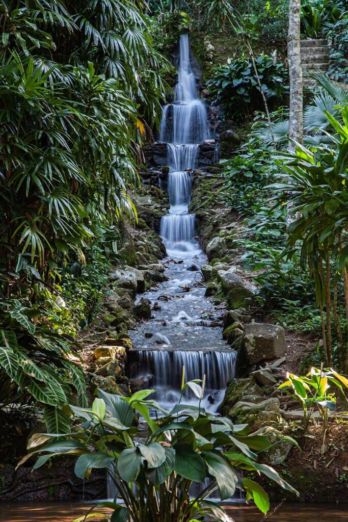 Waterfall in a jungle Waterfall in a jungle