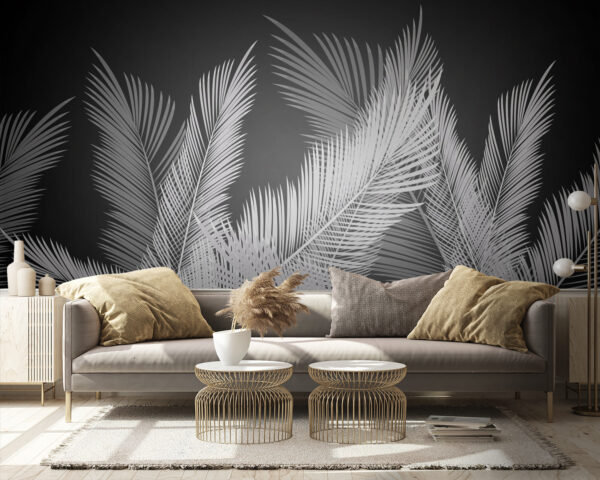 White feathers on a black background u47260pig9 600x480 - White feathers on a black background - tegory