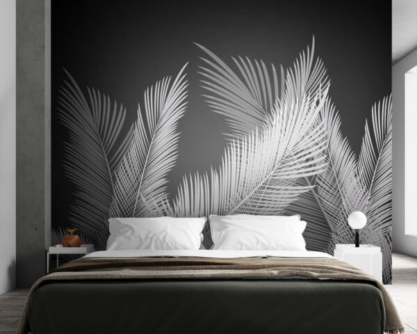 White feathers on a black background u47260pib84 600x480 - White feathers on a black background - tegory