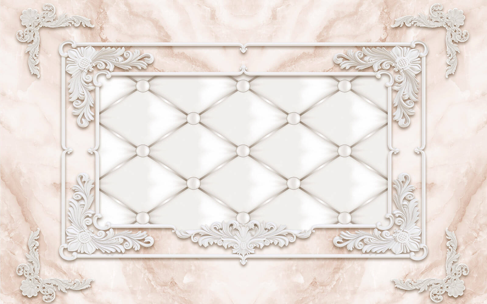 u46935p - White frame with white buttons and dots - tegory