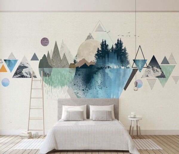 Water and trees in a landscape u46550pib2m 600x517 - Water and trees in a landscape - tegory