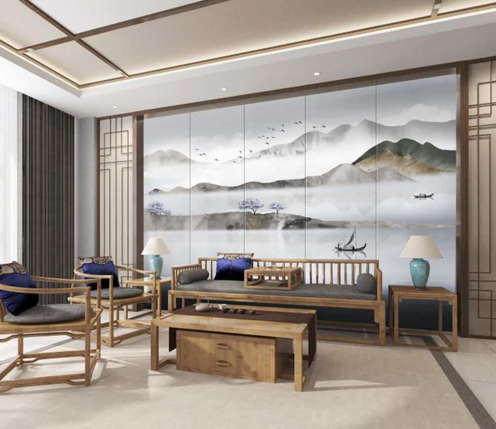 Boat on a lake Boat on a lake