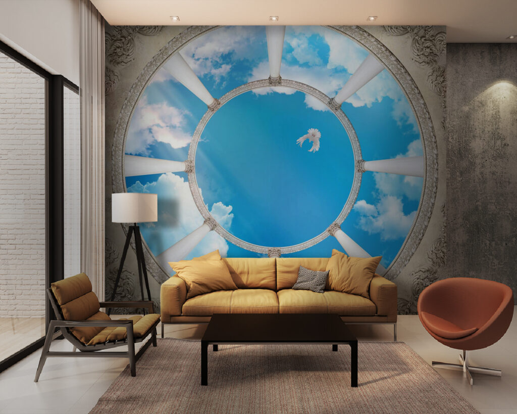 u44916pig28 1024x819 - Circular ceiling with columns and a bird flying through the sky - tegory