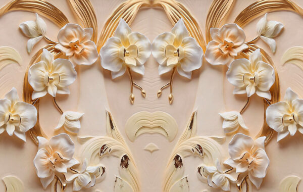 Delicate floral design in soft hues u44512p 600x380 - Delicate floral design in soft hues - tegory