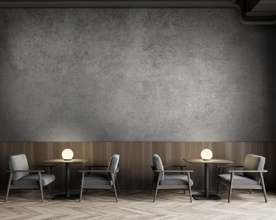 Wall murals Grey and white surface - Image 3