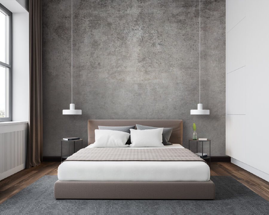 Wall murals Grey and white surface - Image 2