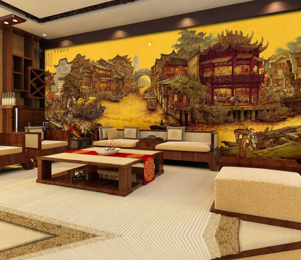 u42540piz1m - River with boats in a city - tegory