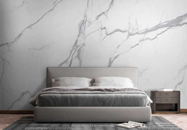 White marble with cracks White marble with cracks