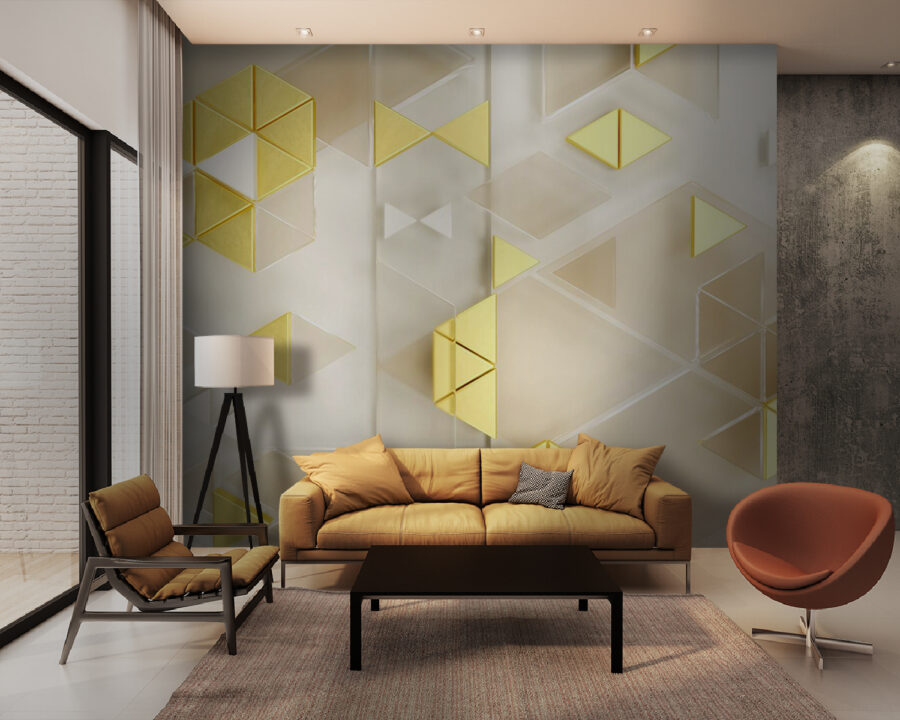 Textured geometric design in soft colors Textured geometric design in soft colors