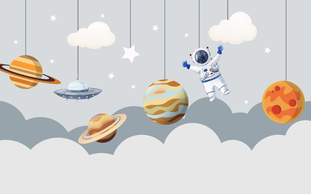 Space objects from the clouds Space objects from the clouds