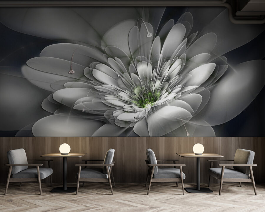 u36925piz137 900x720 - White flower with green center - tegory