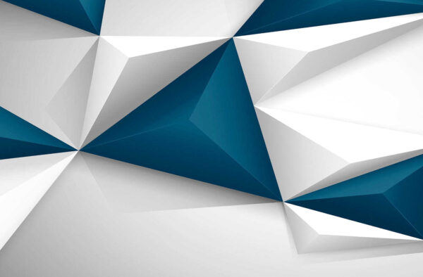 Blue and white triangle shapes Blue and white triangle shapes