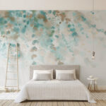 Wall mural Soft hues blend in dreamy patterns
