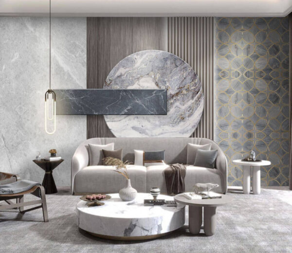 Elegant textures and patterns collide. Elegant textures and patterns collide.