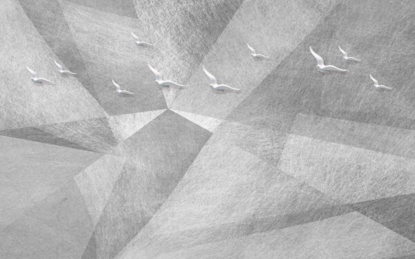 Group of birds flying in the sky Group of birds flying in the sky