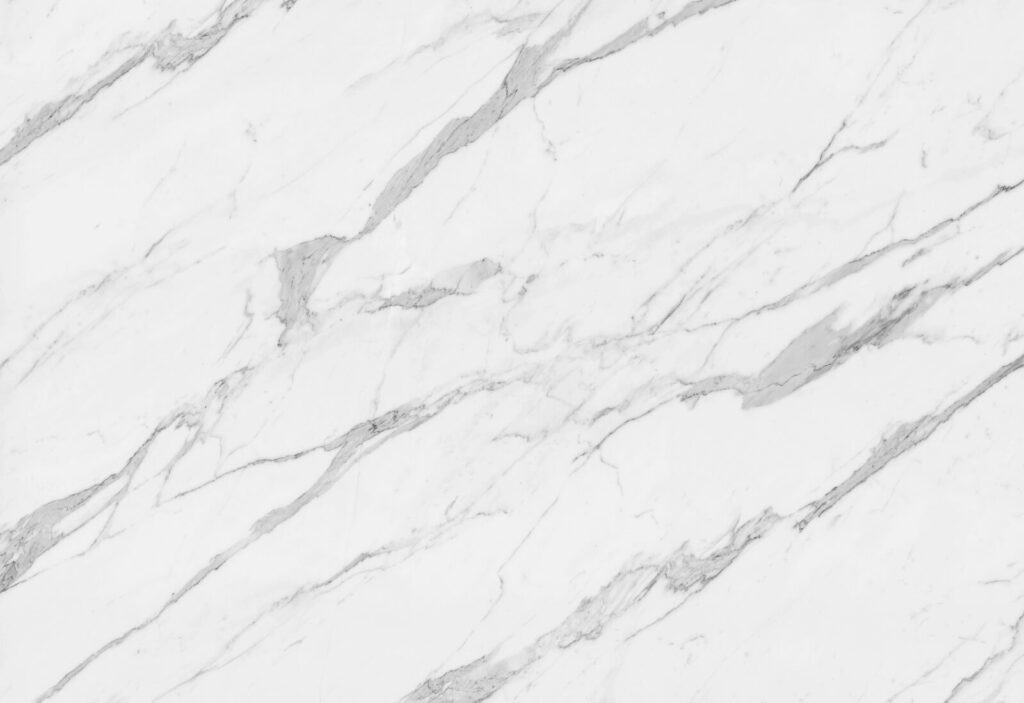White marble with black veins White marble with black veins