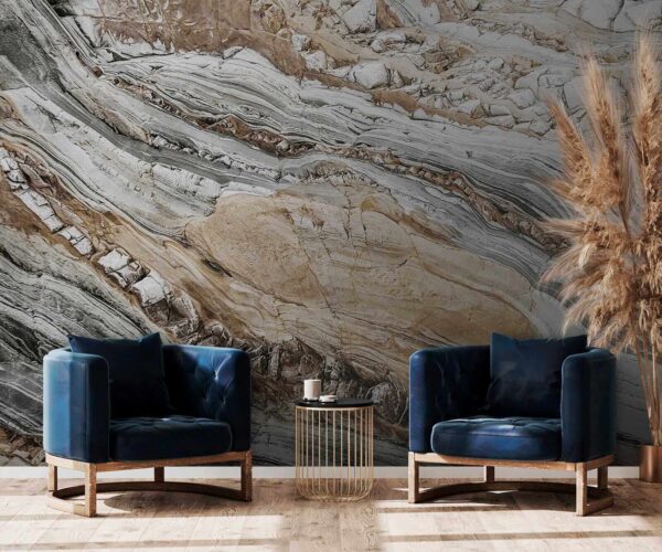 Striking patterns in natural stone