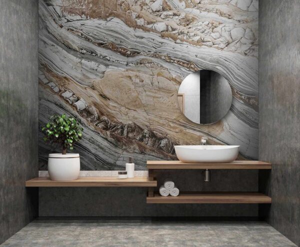 Striking patterns in natural stone