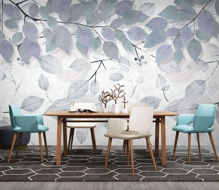 Soft foliage on a muted backdrop u30556piq1m - Soft foliage on a muted backdrop - tegory