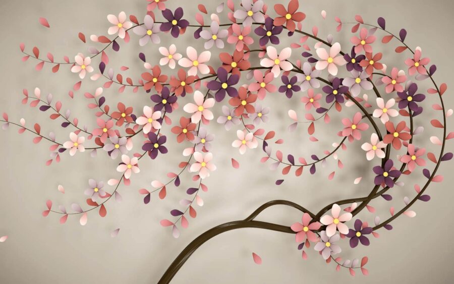 Tree with flowers on it