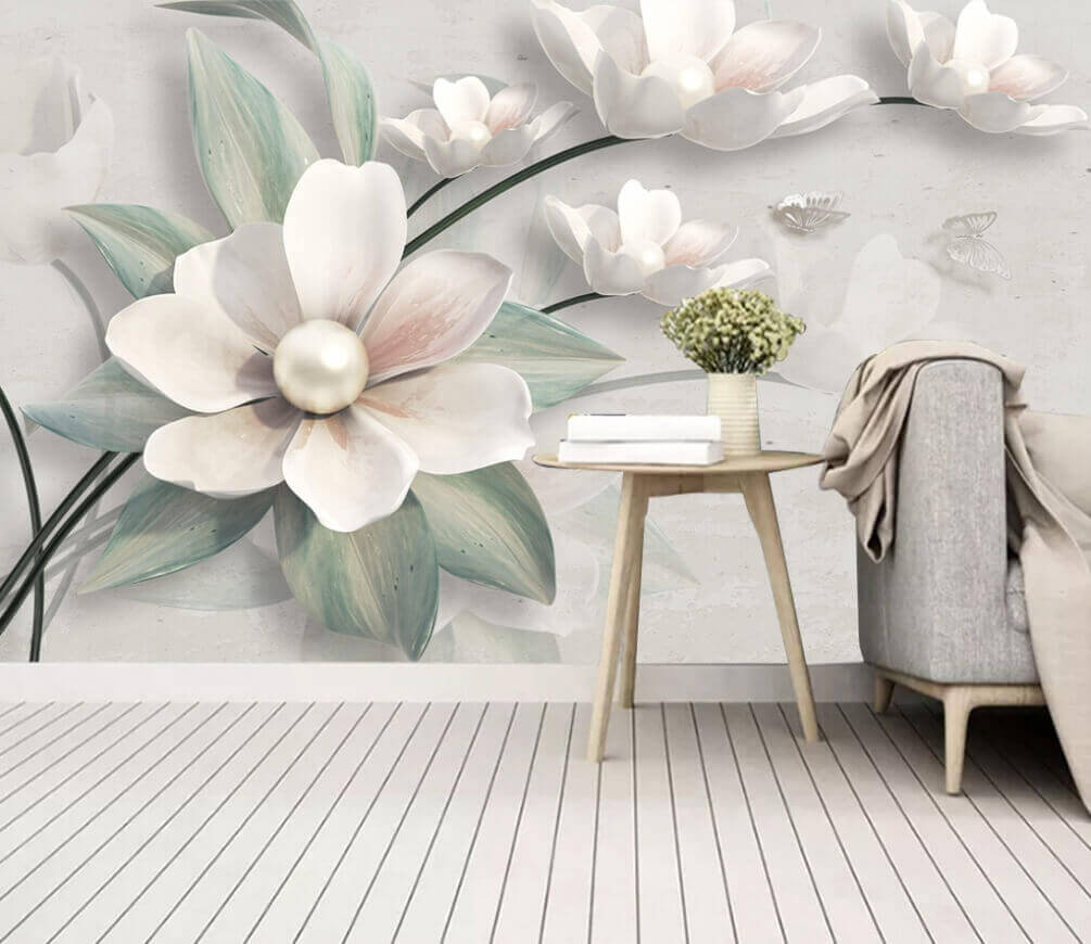 u28521pig1m - Delicate blooms with soft tones - tegory