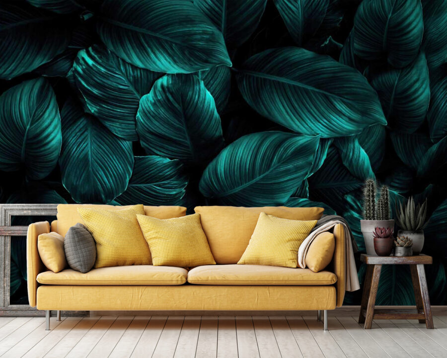 Group of dark green leaves u27566pig36 900x720 - Group of dark green leaves - tegory