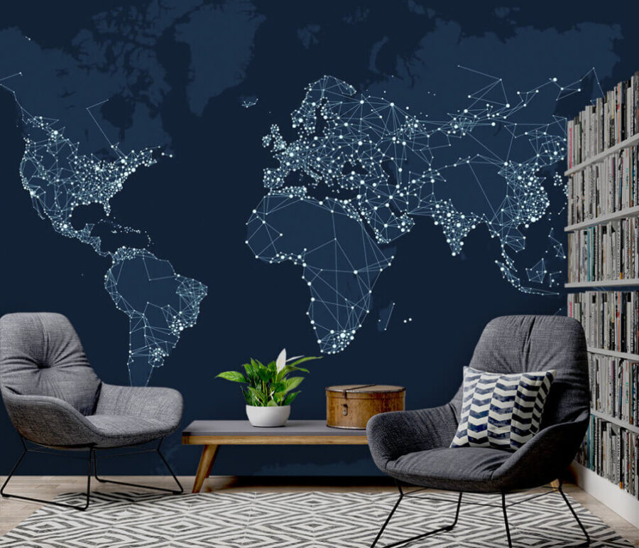Map of the world Map of the world