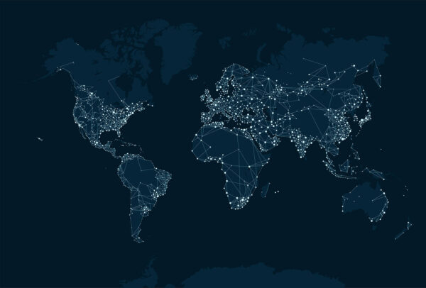 Map of the world Map of the world