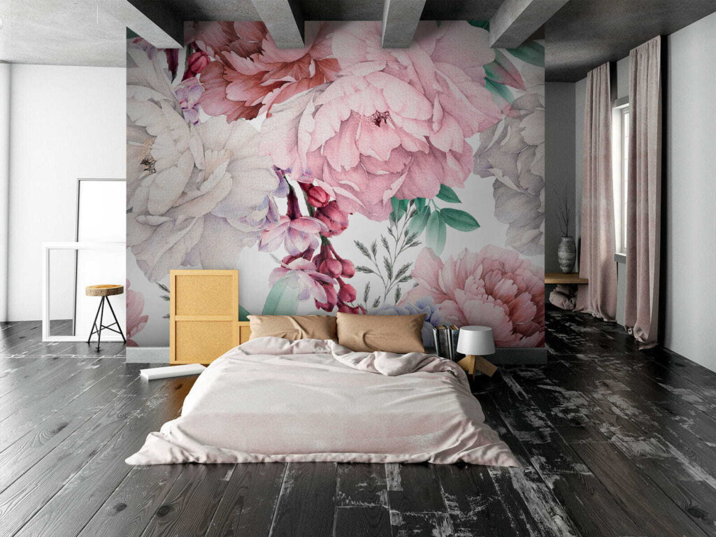 Colorful floral elegance in bloom Colorful floral elegance in bloom